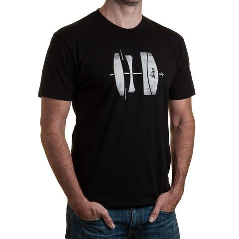 LEICA LENS T-SHIRT - BLACKWHITE - LARGE